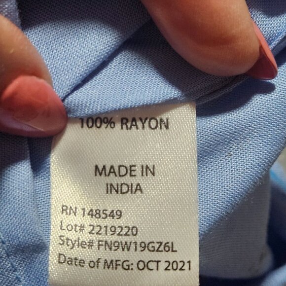 Mens Short Sleeve Button-Up Shirt W/ Flamingo Surfboard Print Eco-Friendly By Fr - Picture 6 of 12